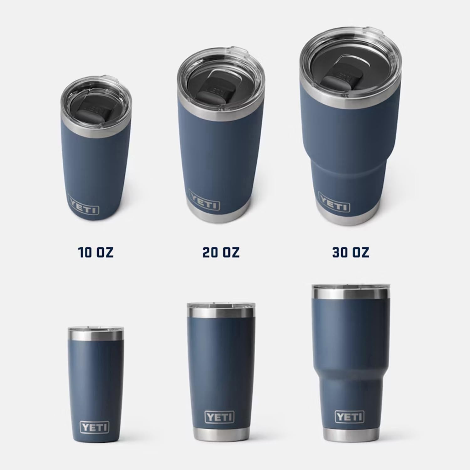 YETI rambler posé en extérieur dans un décor randonnée pour usage nomade