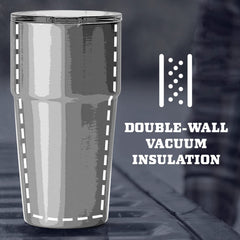 YETI Rambler en usage sur une table pour servir bière ou cocktail avec maintien de la température