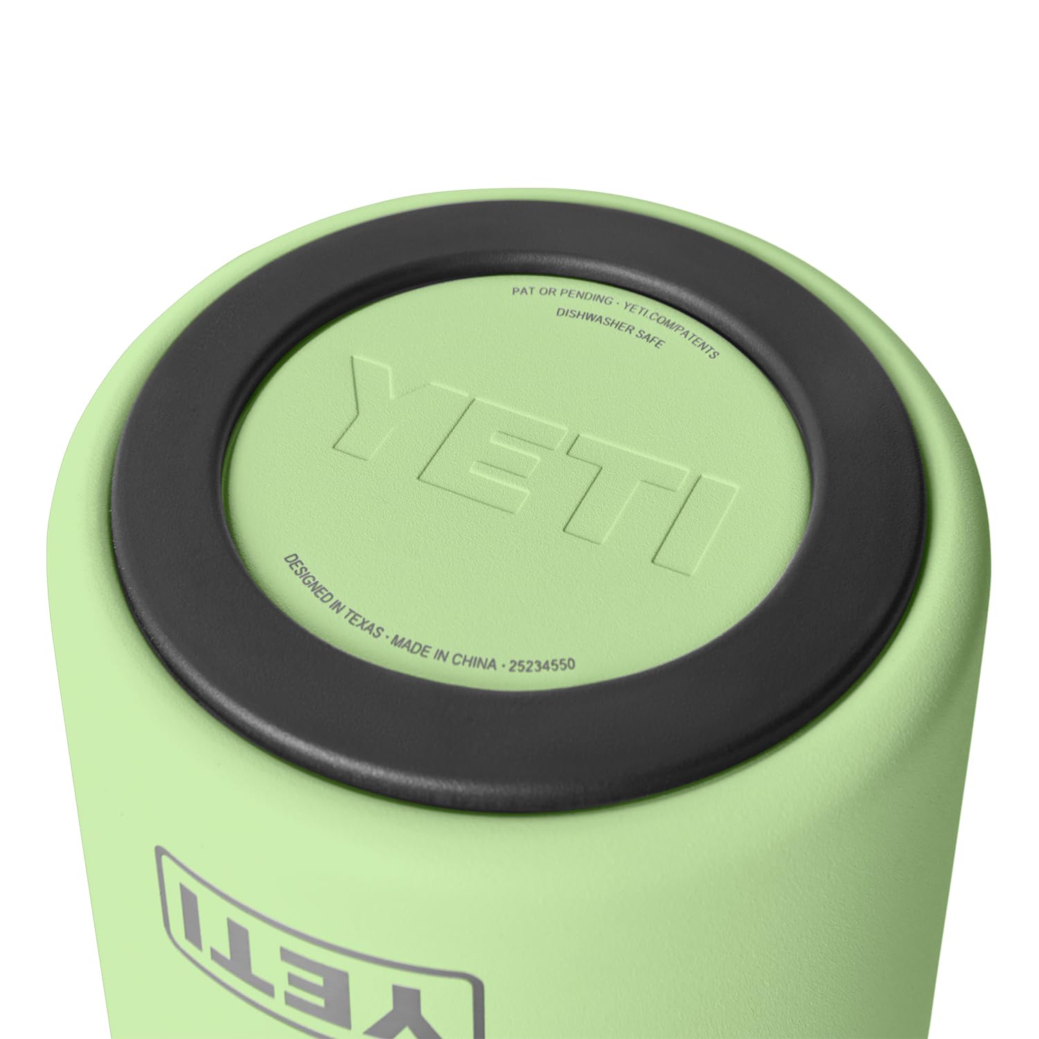 YETI Rambler contenant une bouteille de champagne, tenue stable et élégante