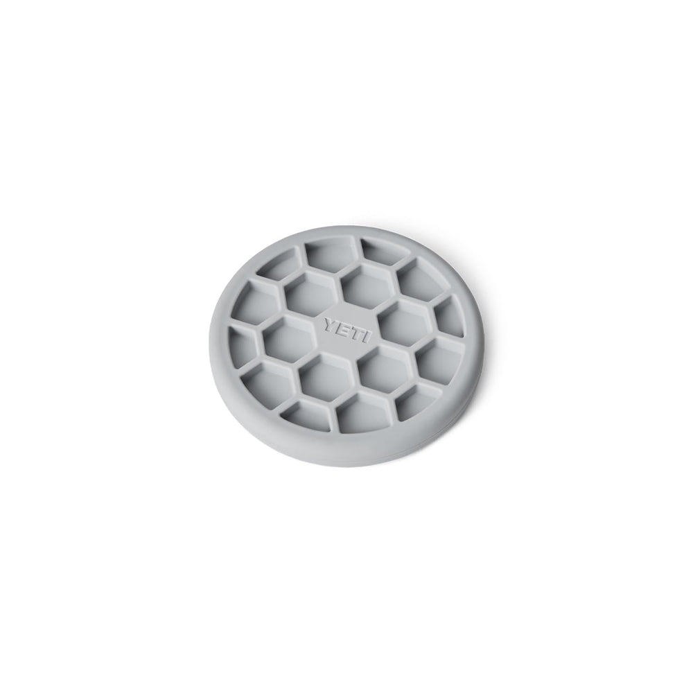 YETI Rambler gros plan patin silicone, empêche glissement et bruit
