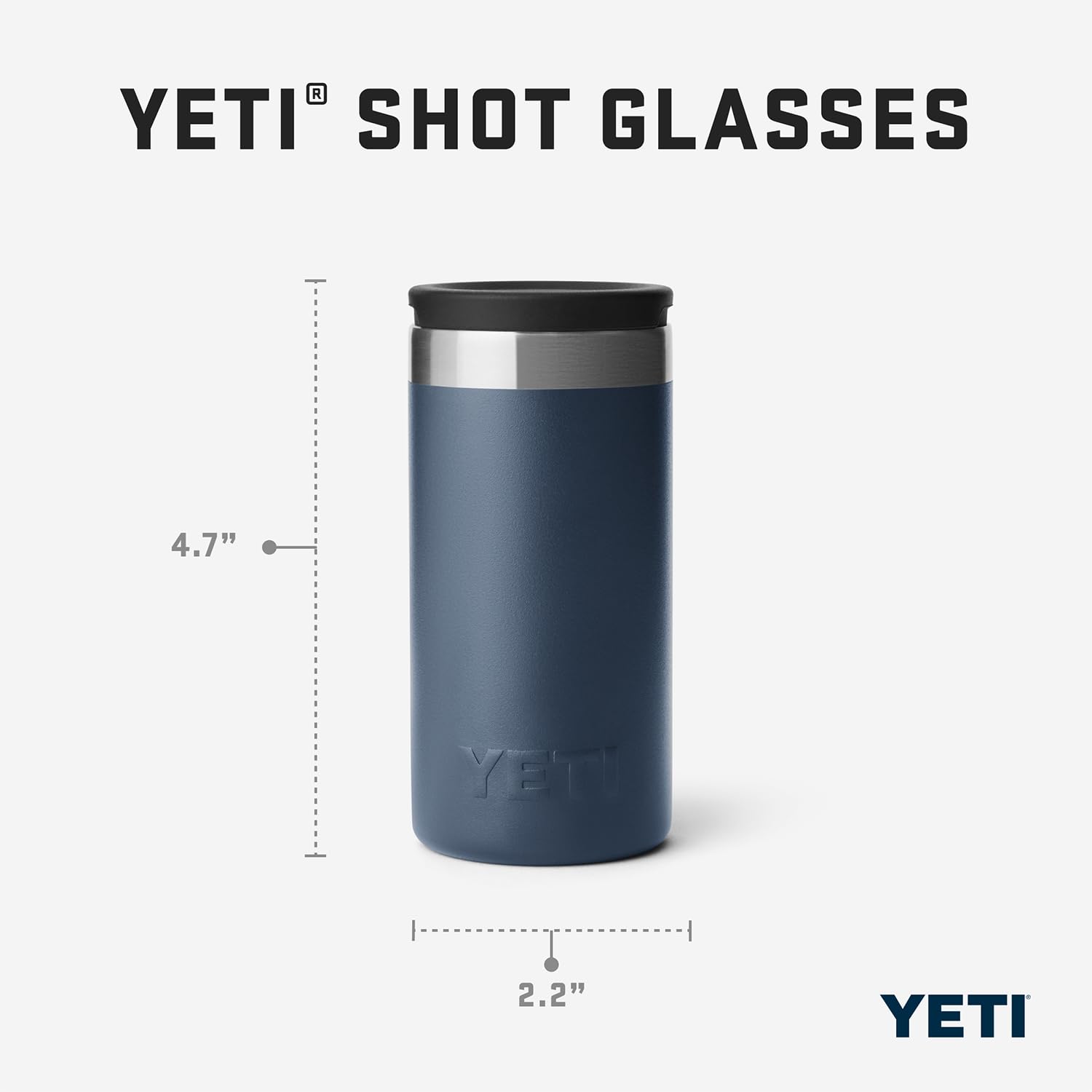 YETI gros plan acier 18/8, qualité alimentaire et résistance à la corrosion
