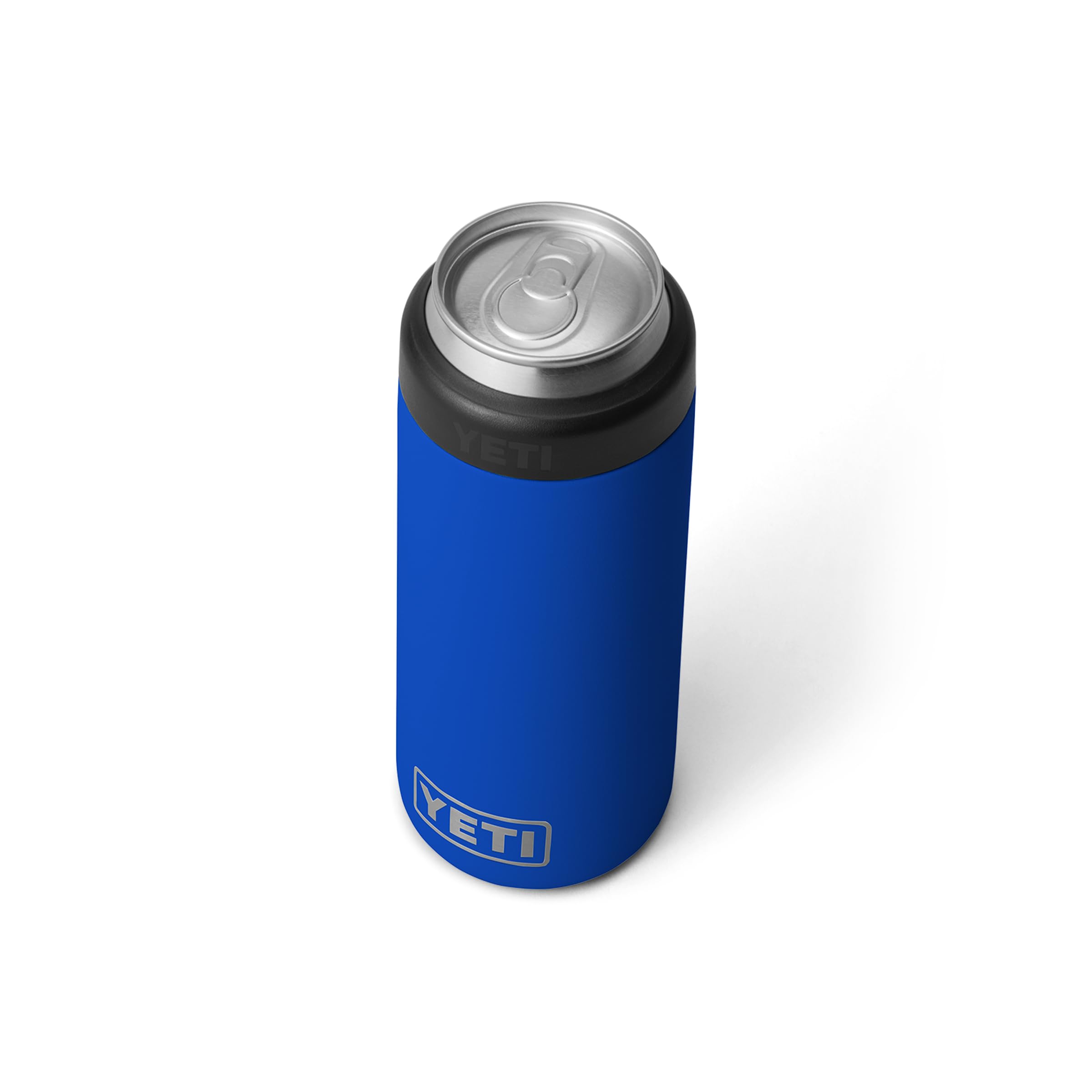 YETI Slim Colster gros plan du gasket Load-and-Lock assurant verrouillage facile