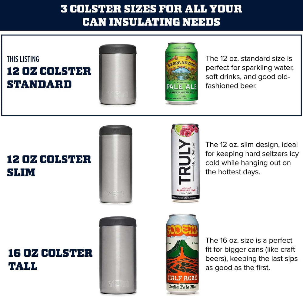 YETI Slim Colster maintenu sans condensation pour une prise antidérapante