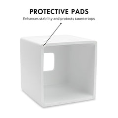 YEW DESIGN patins caoutchouc visibles, stabilité et protection des surfaces