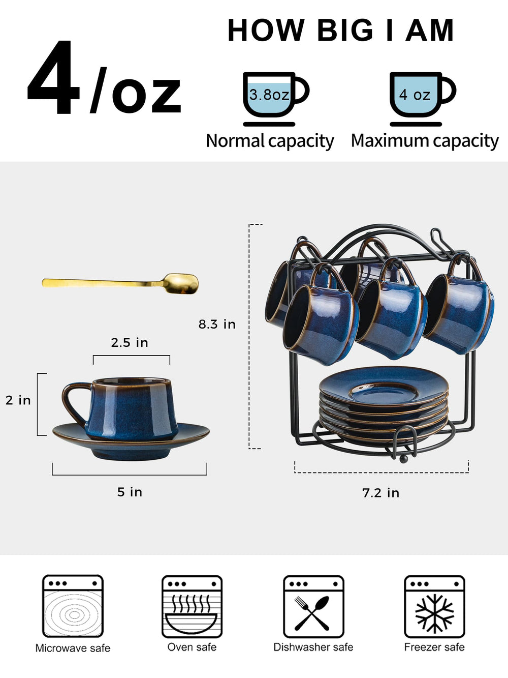 YHOSSEUN tasse en usage pendant le versement pour démontrer ergonomie