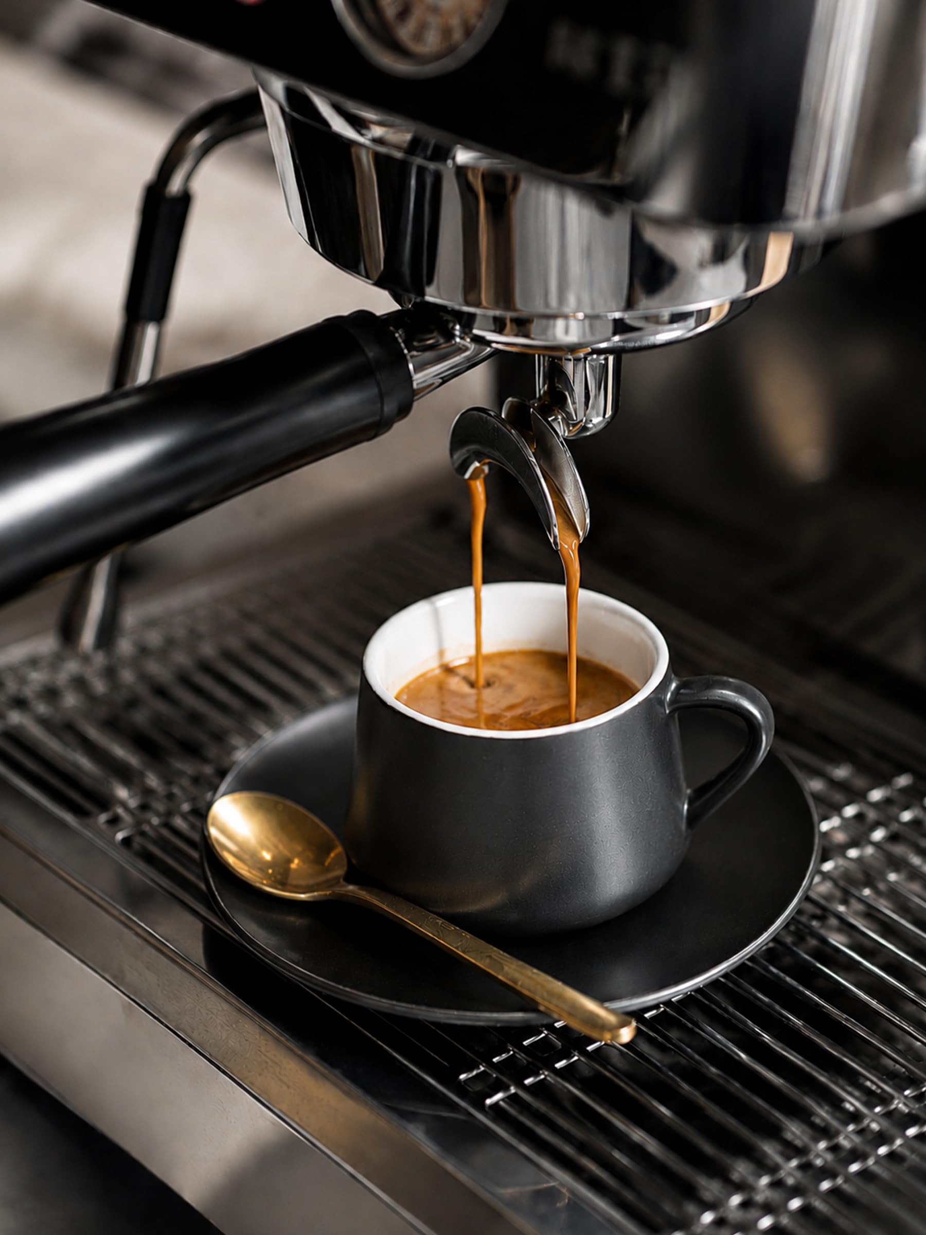 YHOSSEUN gros plan texture mate de la tasse offrant toucher antidérapant
