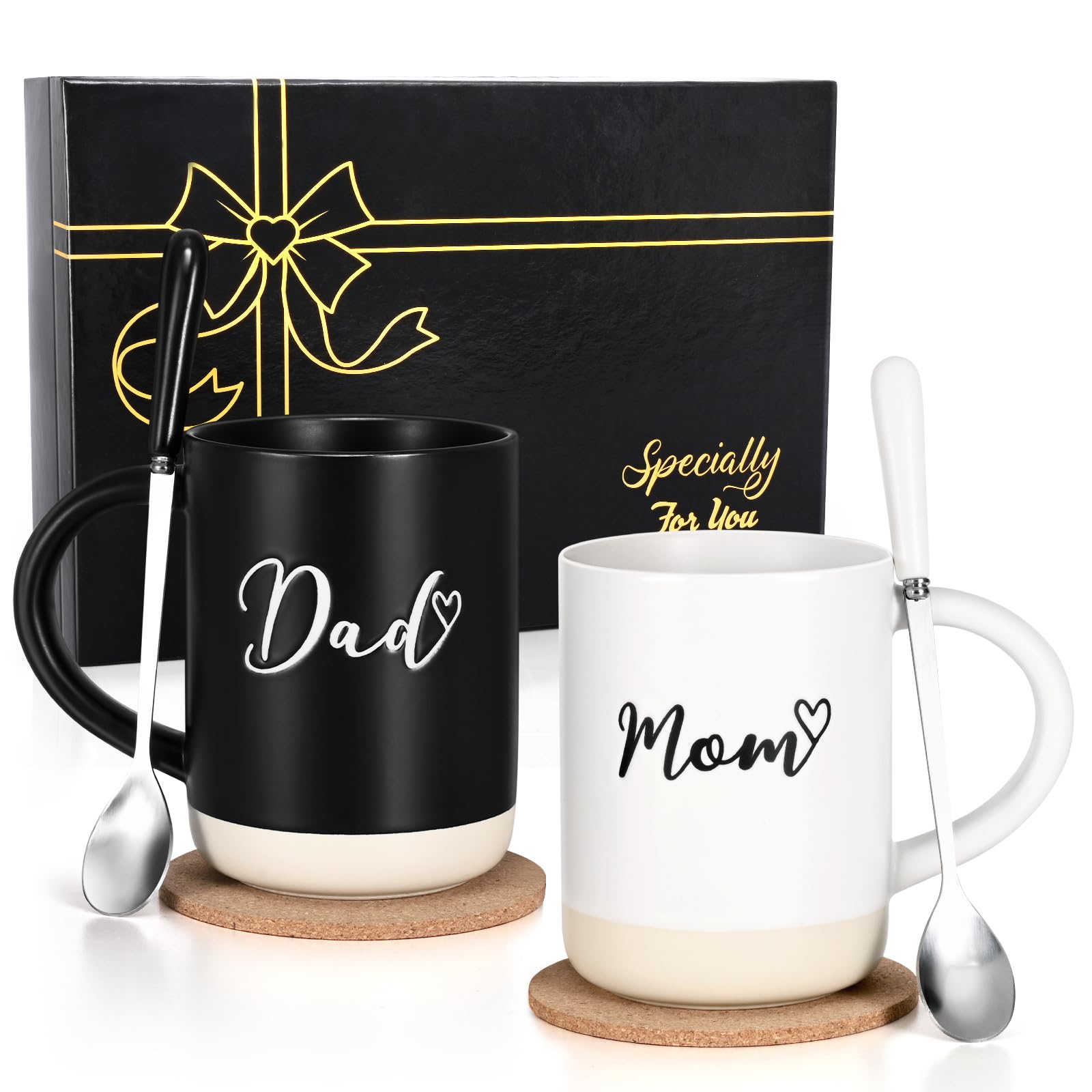 YHRJWN mug Mom face avant, look élégant et prêt à offrir