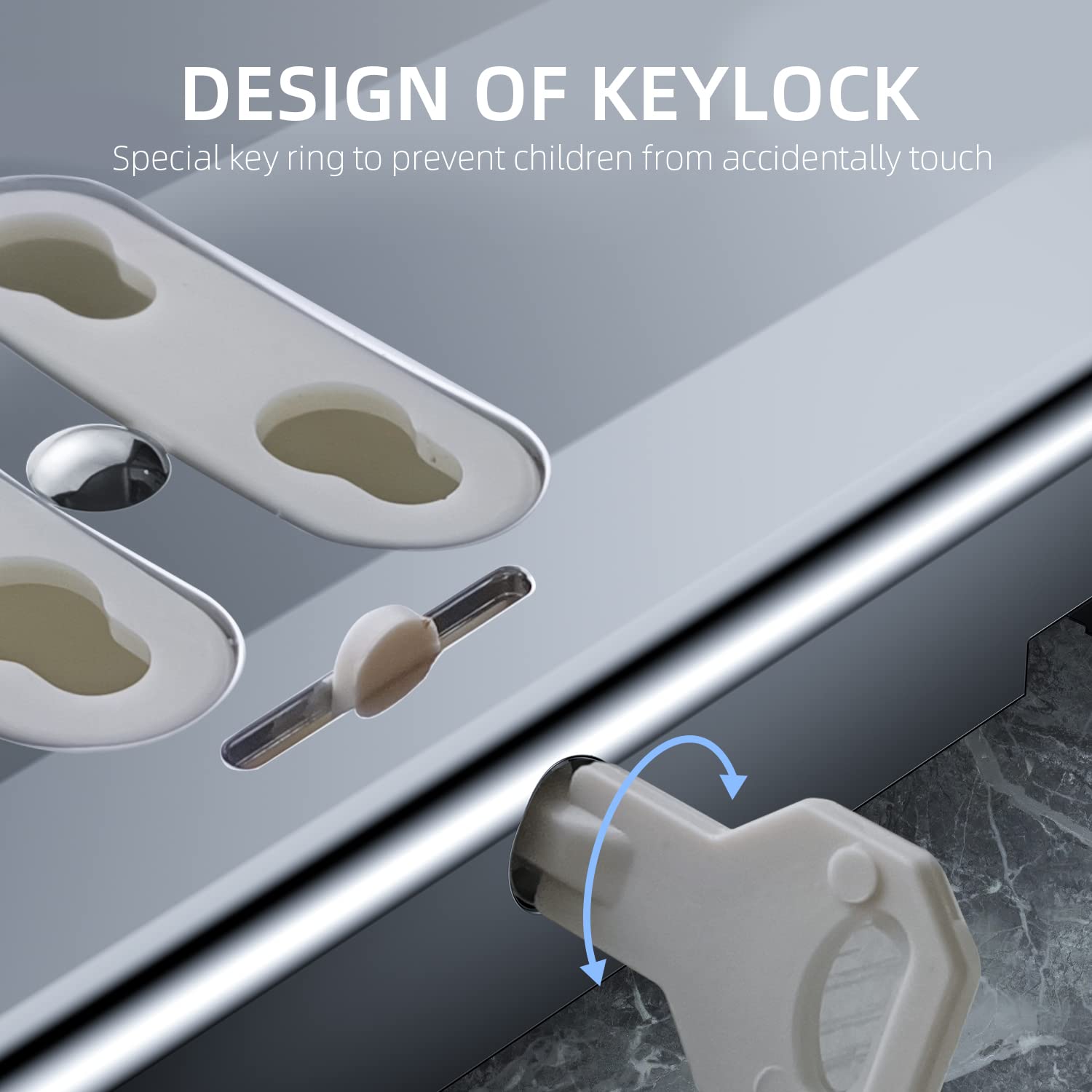 YIAOZ comparaison taille main et distributeur, capacité et ergonomie visibles