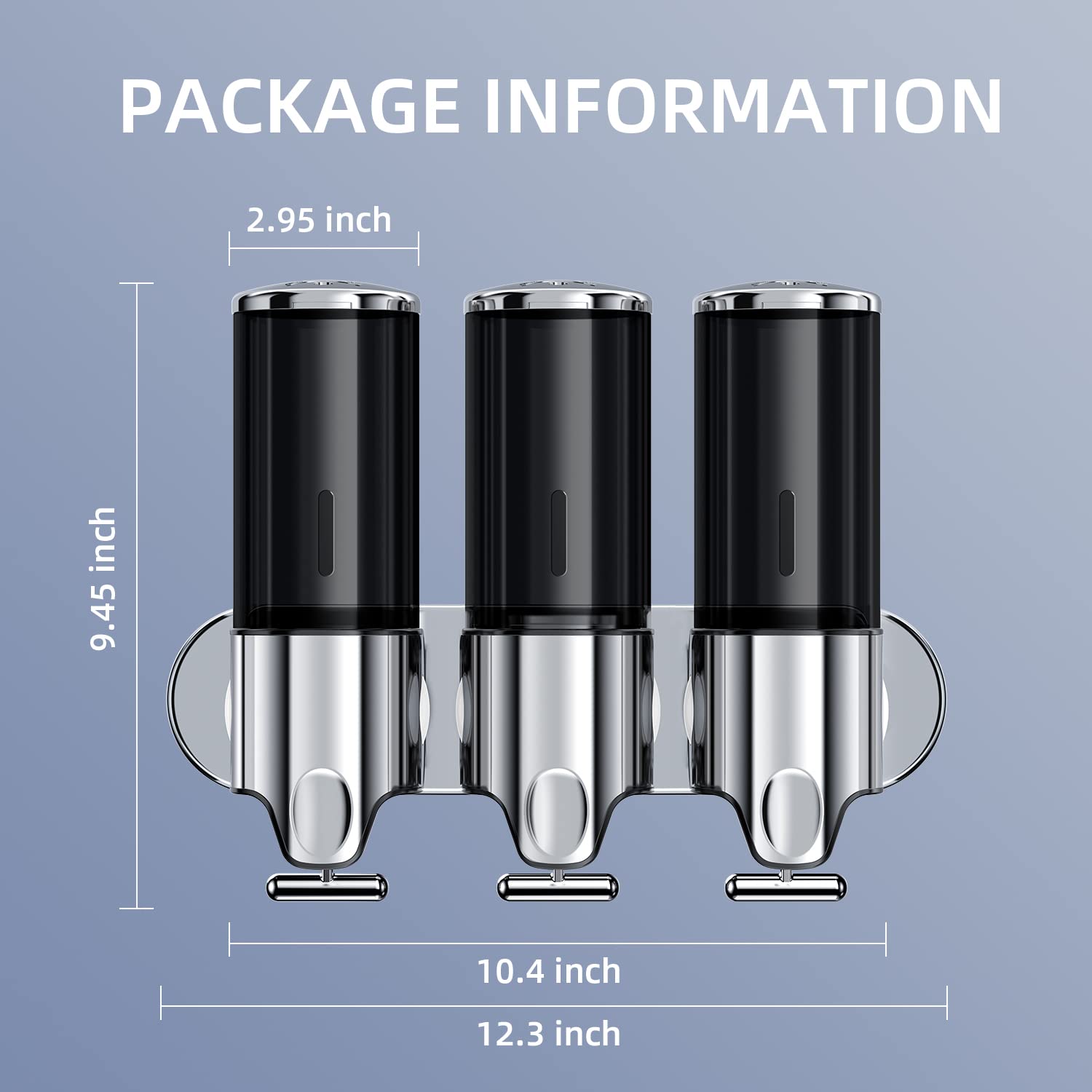 YIAOZ gros plan pompe t-bar ergonomique pour dosage précis et une main