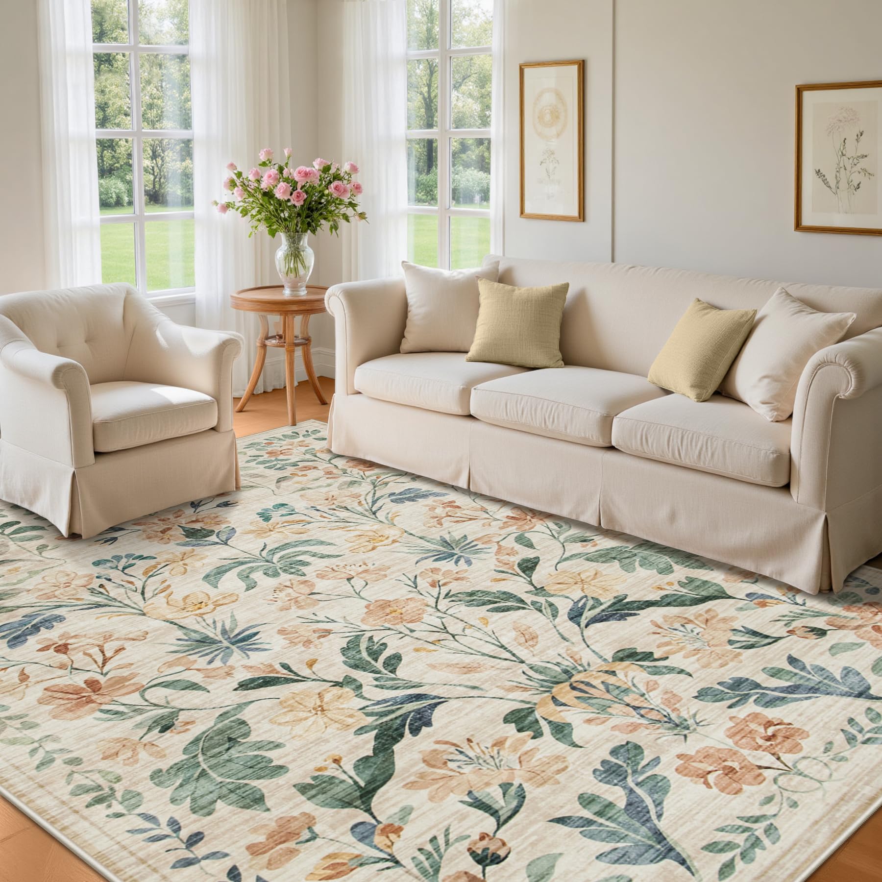 Yidanamy gros plan motif floral montrant détails et aspect artistique durable