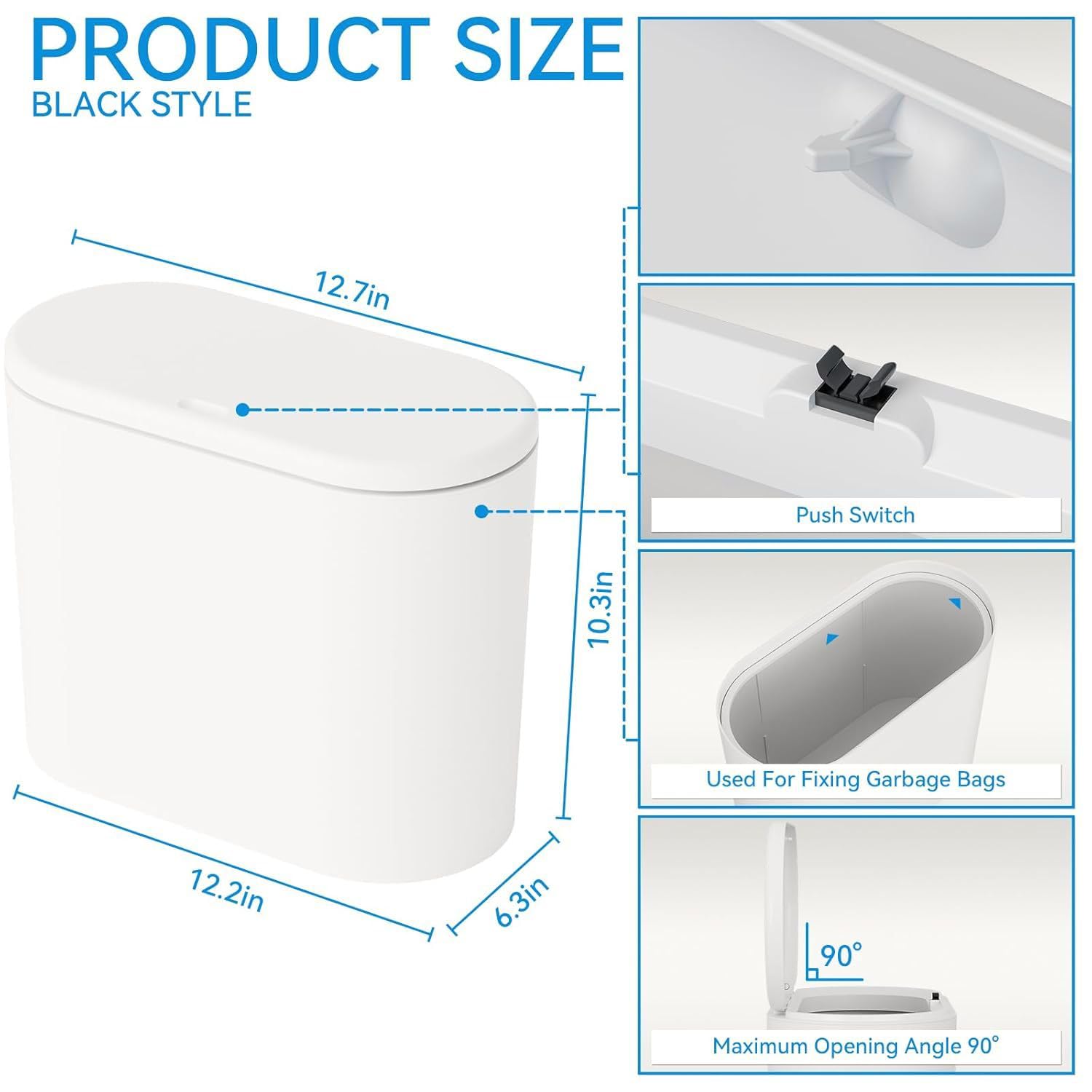 Yieach couvercle pressable gros plan, protection anti-animaux efficace