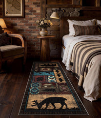 YIHOUSE tapis posé dans un couloir illustrant un rendu décoratif pratique