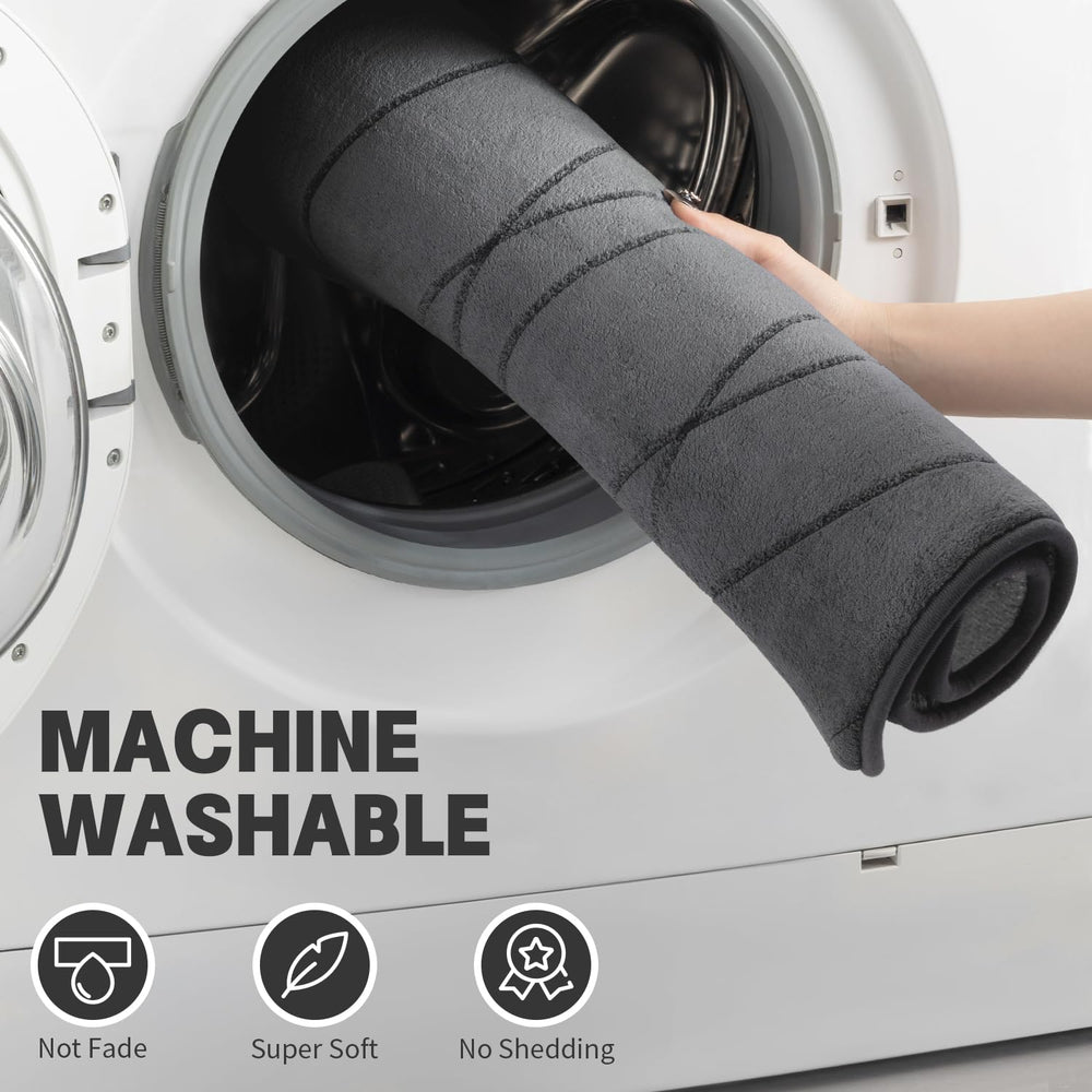 YIHOUSE tapis placé devant la douche pour absorption rapide et sécurité