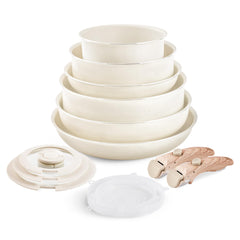 YIIFEEO ensemble devant packaging beige montrant gain de place