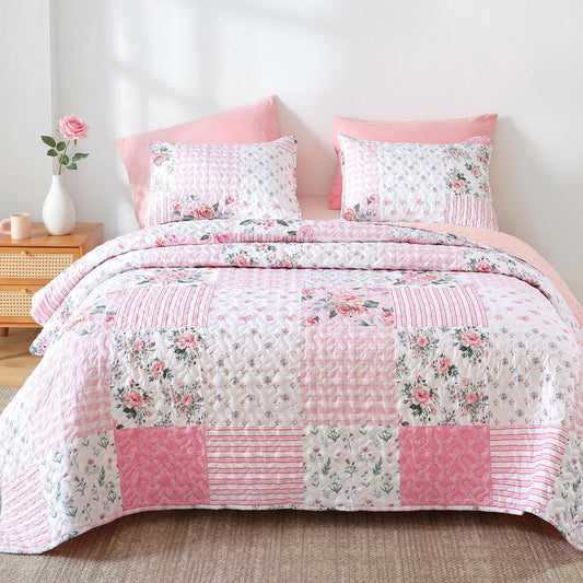 YIKUSH couette ensemble complet vue frontale apportant une chambre accueillante