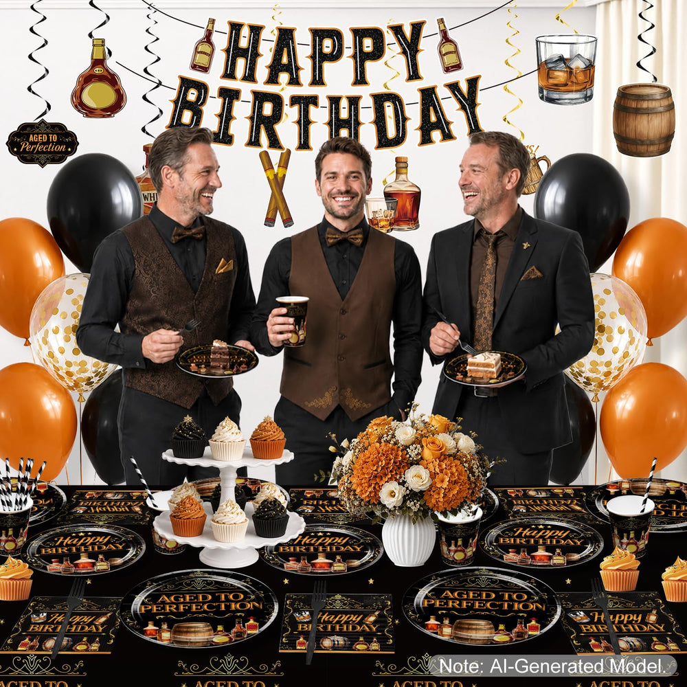 Yingoto ballons et suspensions créant ambiance whiskey conviviale