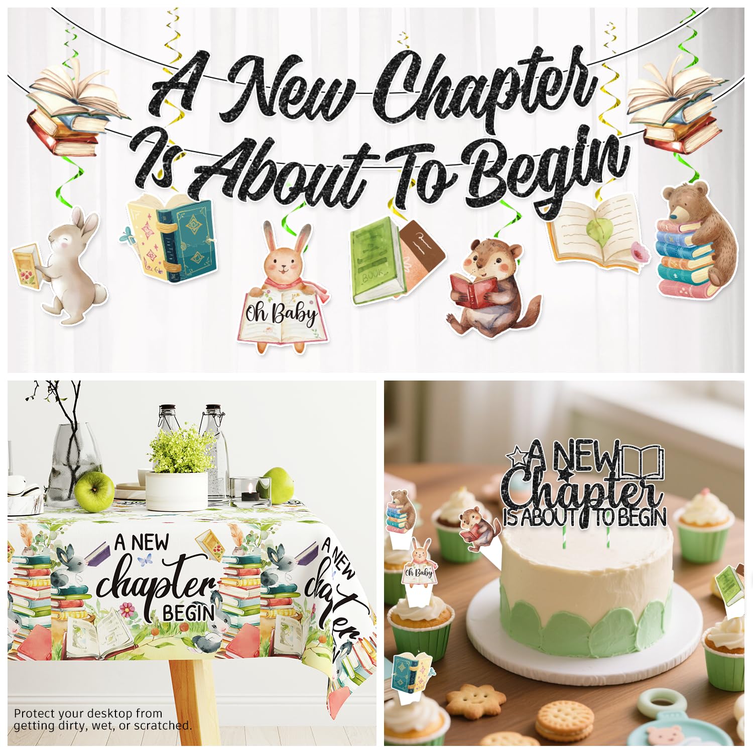 Yingoto cake topper et cupcake toppers pour desserts photogéniques