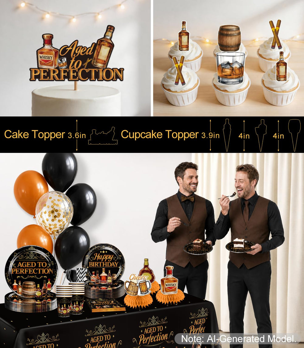 Yingoto cake topper et toppers cupcakes pour une présentation raffinée