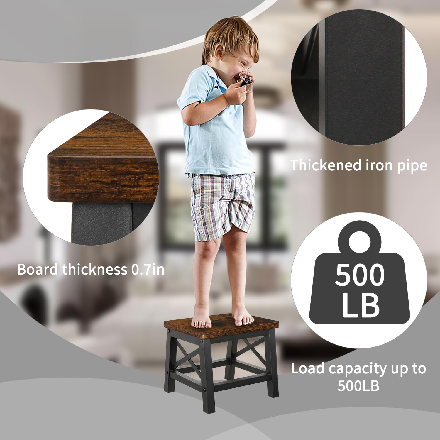 YINMIT comparaison d'échelle avec une main pour illustrer dimensions compactes et portabilité
