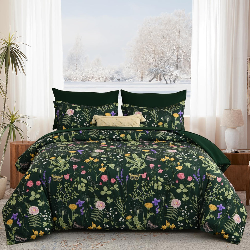 Yiran comparaison échelle lit et couette montrant couverture adéquate pour un queen