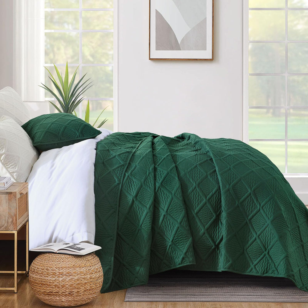 Yiran coin de couette montrant tombé net et qualité des coutures