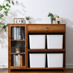 Yishyfier texture plastique robuste pour rangement durable