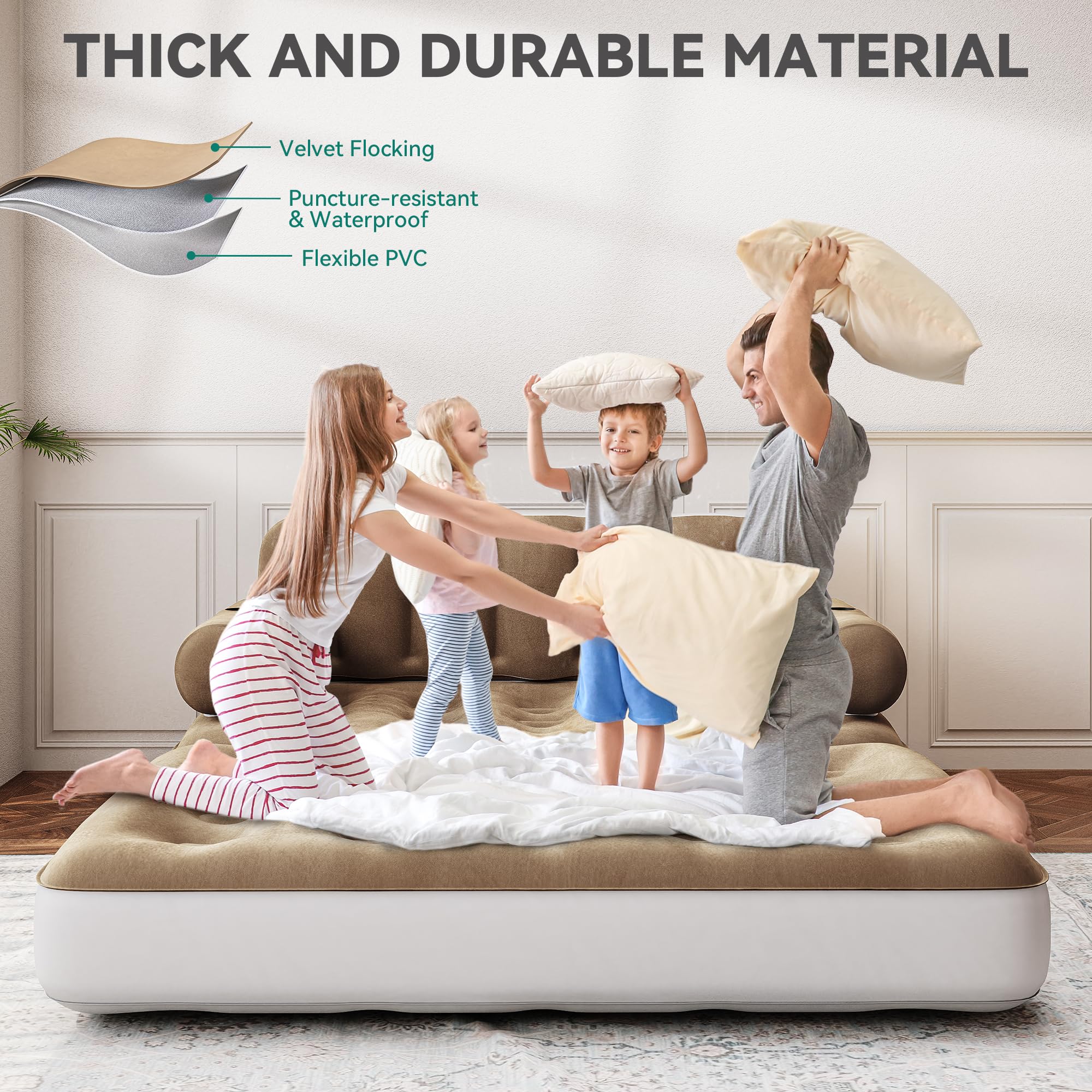 YITAHOME taille montrée avec personne pour visualiser l'échelle