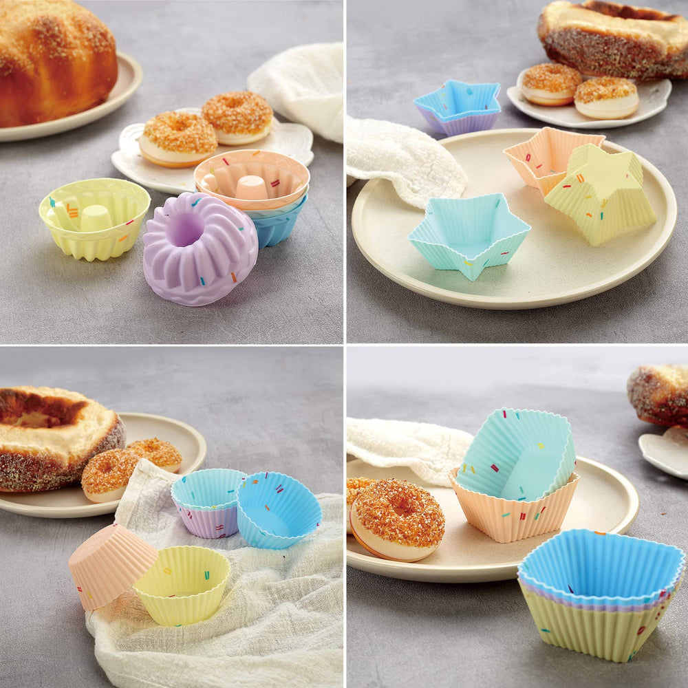 YK GDYORKITCHEN moule donut en cuisson montrant démoulage net et sans effort