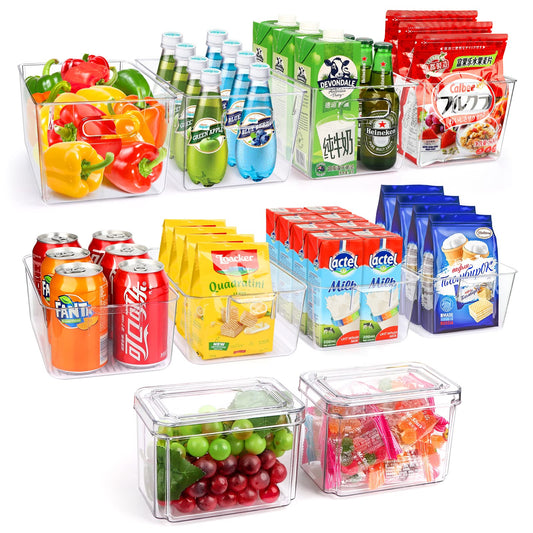 YKIOKE bac devant packaging montrant lot de 10 pour rangement visible