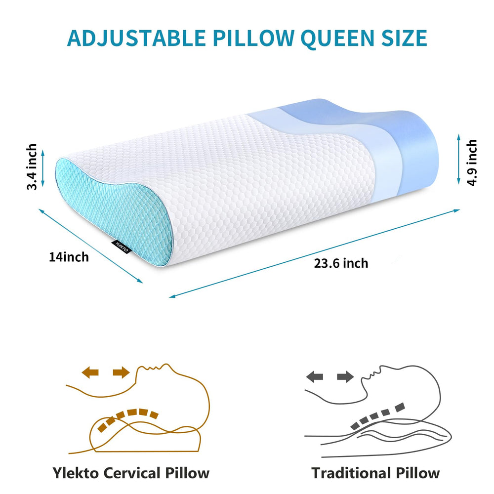 Ylekto housse ice silk détachable montrant toucher frais et lavage facile