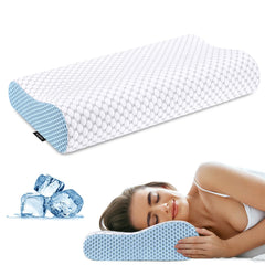 Ylekto oreiller face avant montrant soutien cervical et confort