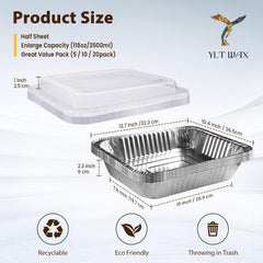 YLT WAX couvercle transparent emboîté permettant visibilité et protection