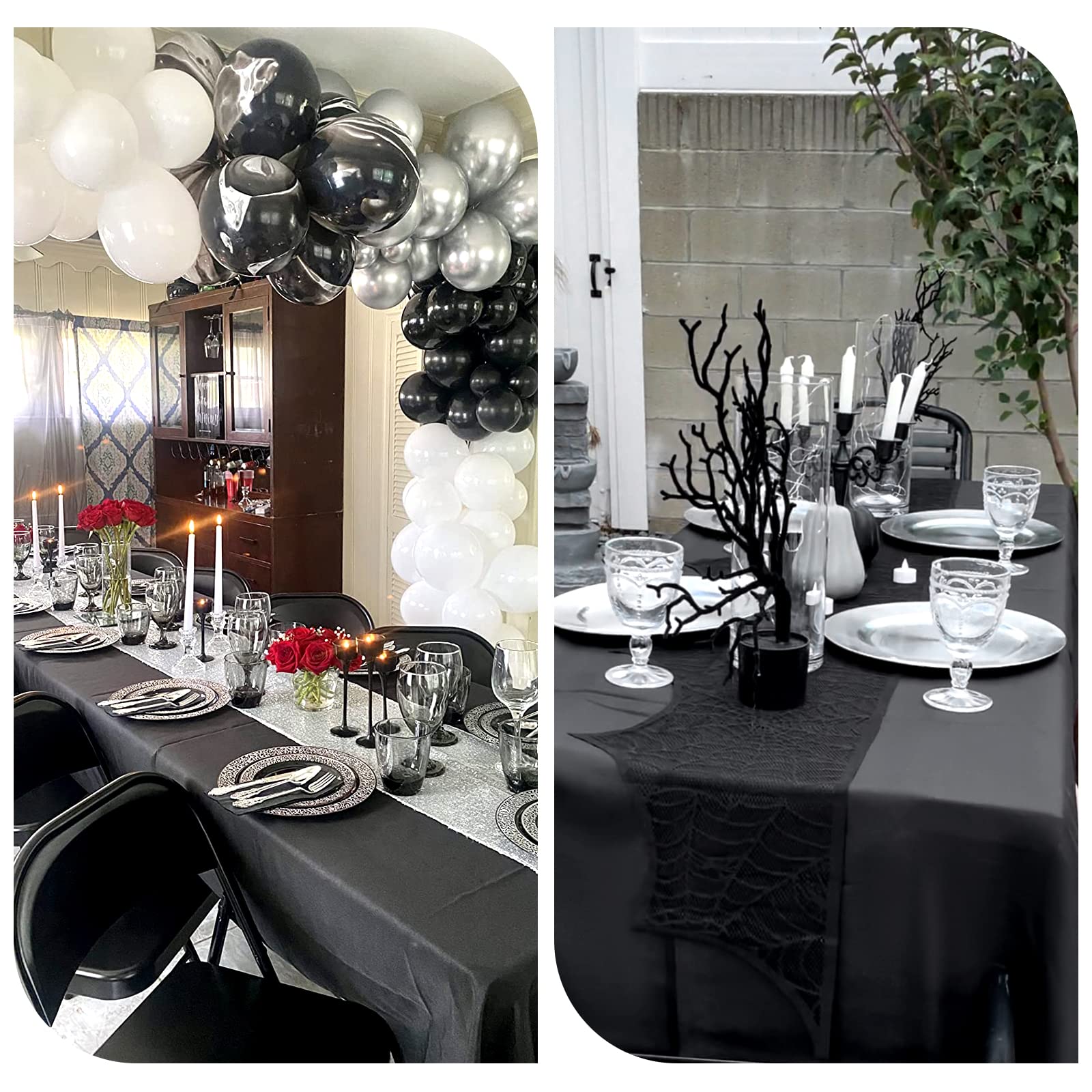 YMHPRIDE comparaison taille illustrant ajustement parfait pour table 8ft