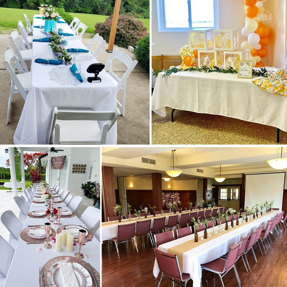 YMHPRIDE nappe installée lors d'un mariage aspect raffiné