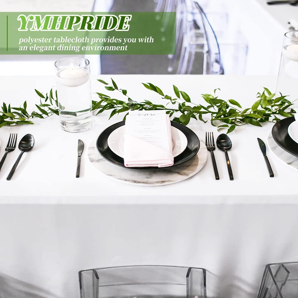 YMHPRIDE nappe posée sur table 6ft rendu professionnel