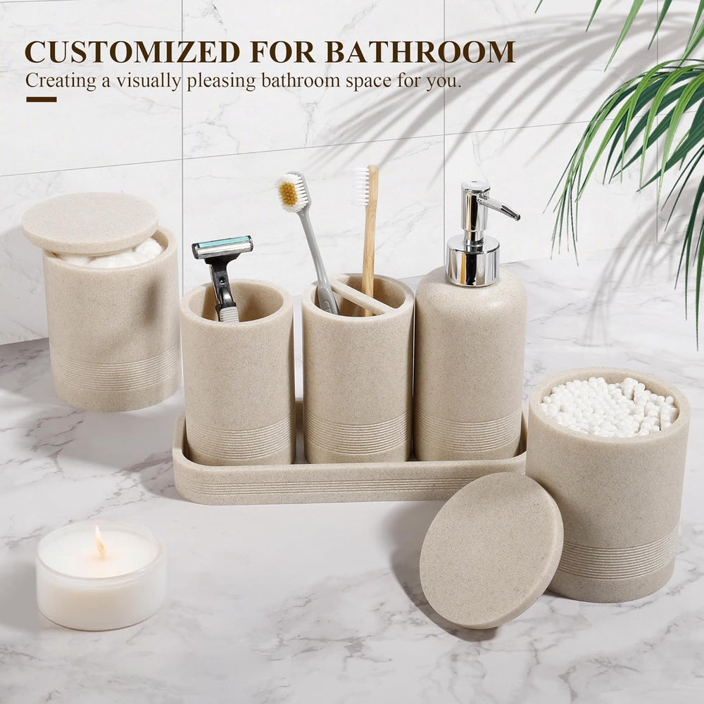 YMXYJM porte-brosses et gobelet en usage organise outils quotidiens