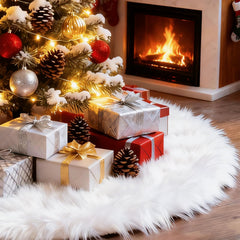 YNFING jupe de sapin 60 pouces sous arbre, met en valeur les cadeaux