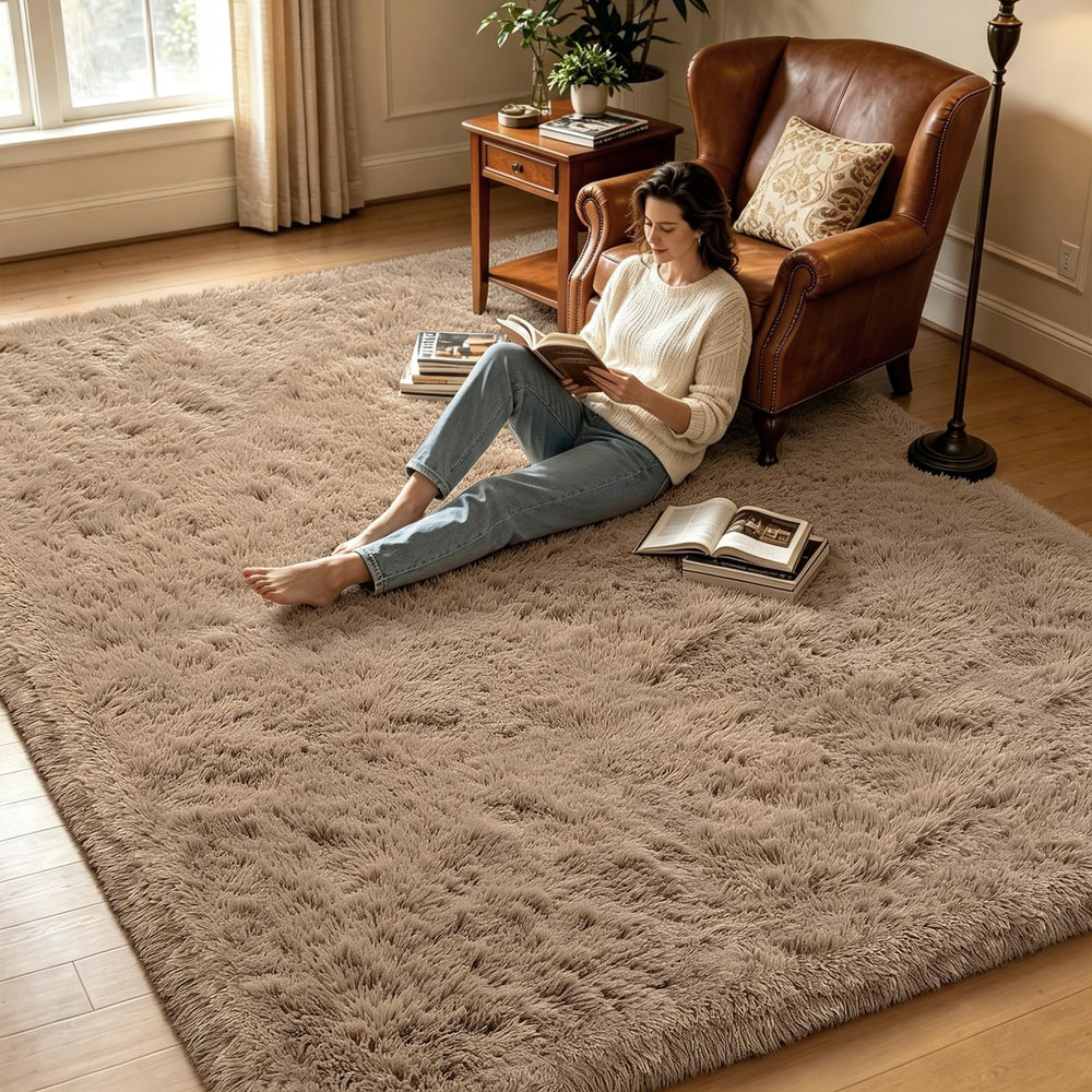yongyangjuxin tapis installé dans un salon moderne créant ambiance chaleureuse