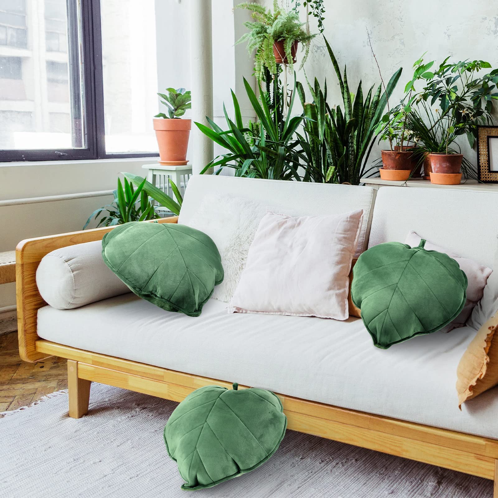 Yookeer coussin côte à côte avec règle pour comparaison taille pratique et enveloppante