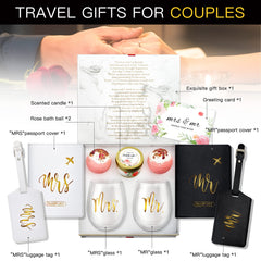 Yorktend protège-passeports MRS et MR en simili-cuir, protection pratique