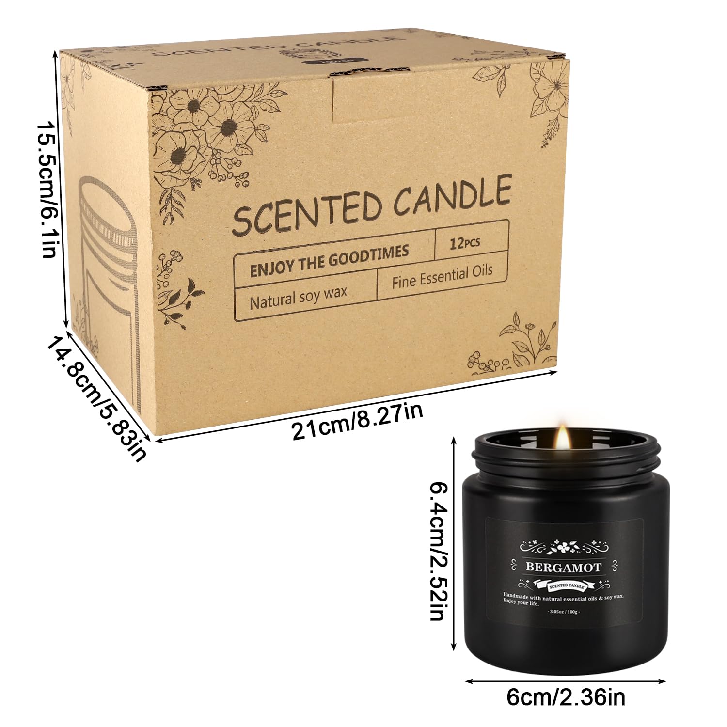 YOROXRG coffret prêt à offrir, emballage élégant pour cadeaux