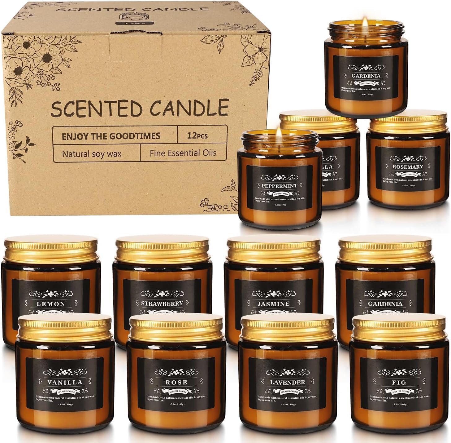 YOROXRG coffret prêt à offrir emballé pour occasions festives