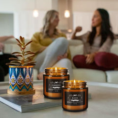 YOROXRG ensemble de bougies sur table de fête créant une ambiance élégante