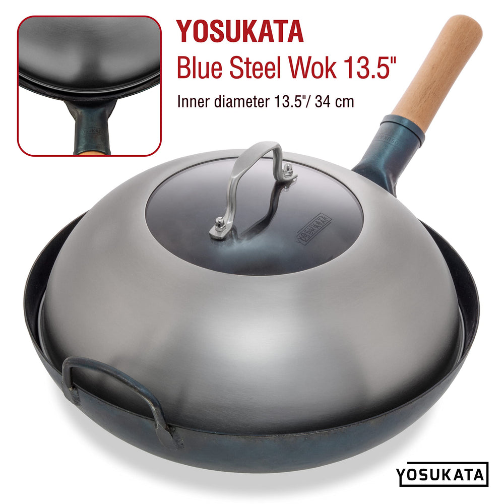 YOSUKATA couvercle à côté d’ustensiles pour montrer l’échelle et la compatibilité