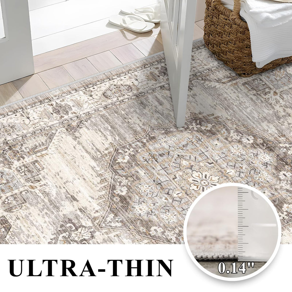 YOUFORTONG tapis à l'échelle, montre dimensions 3'x5' pratiques
