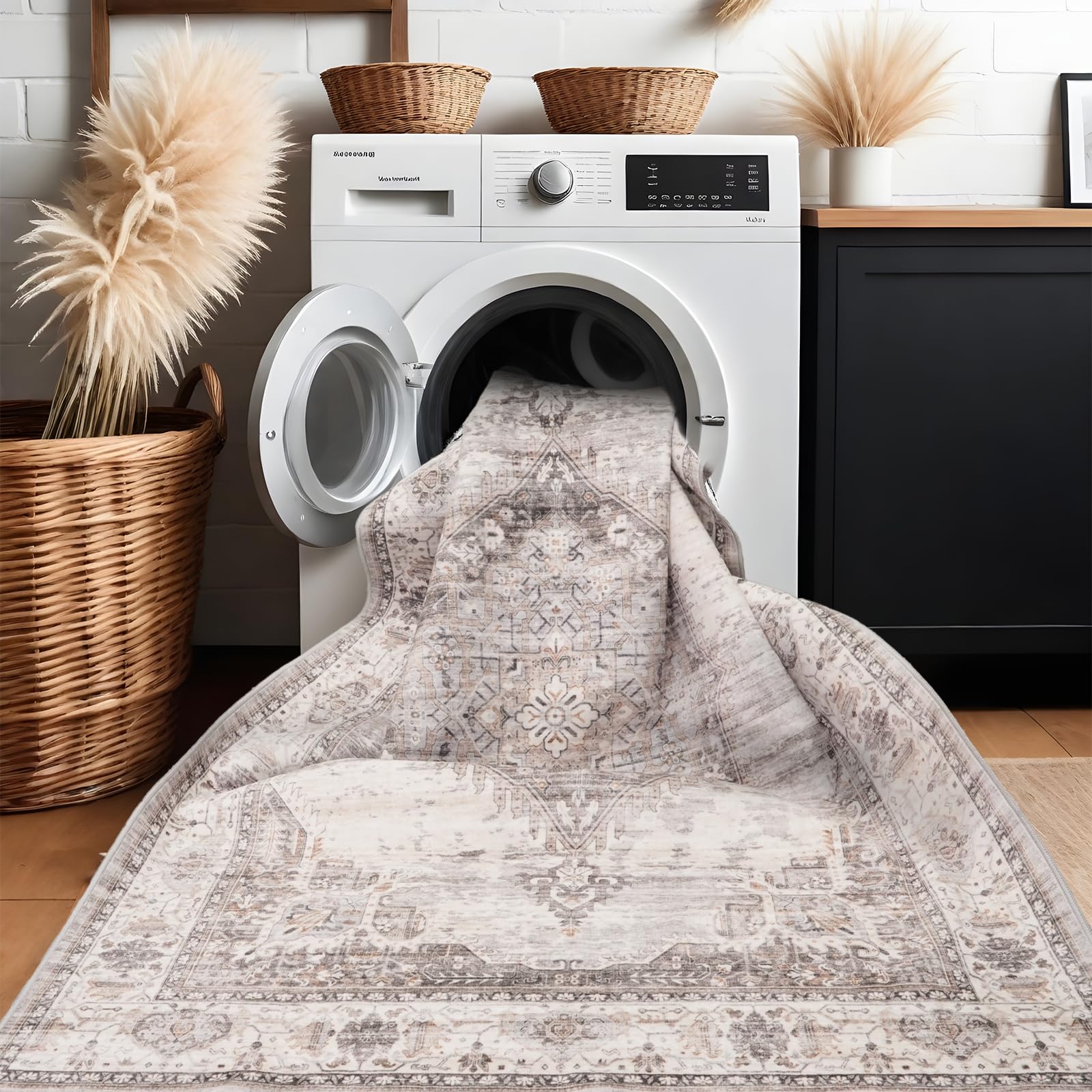 YOUFORTONG tapis posé dans entrée, protège et décore l'espace