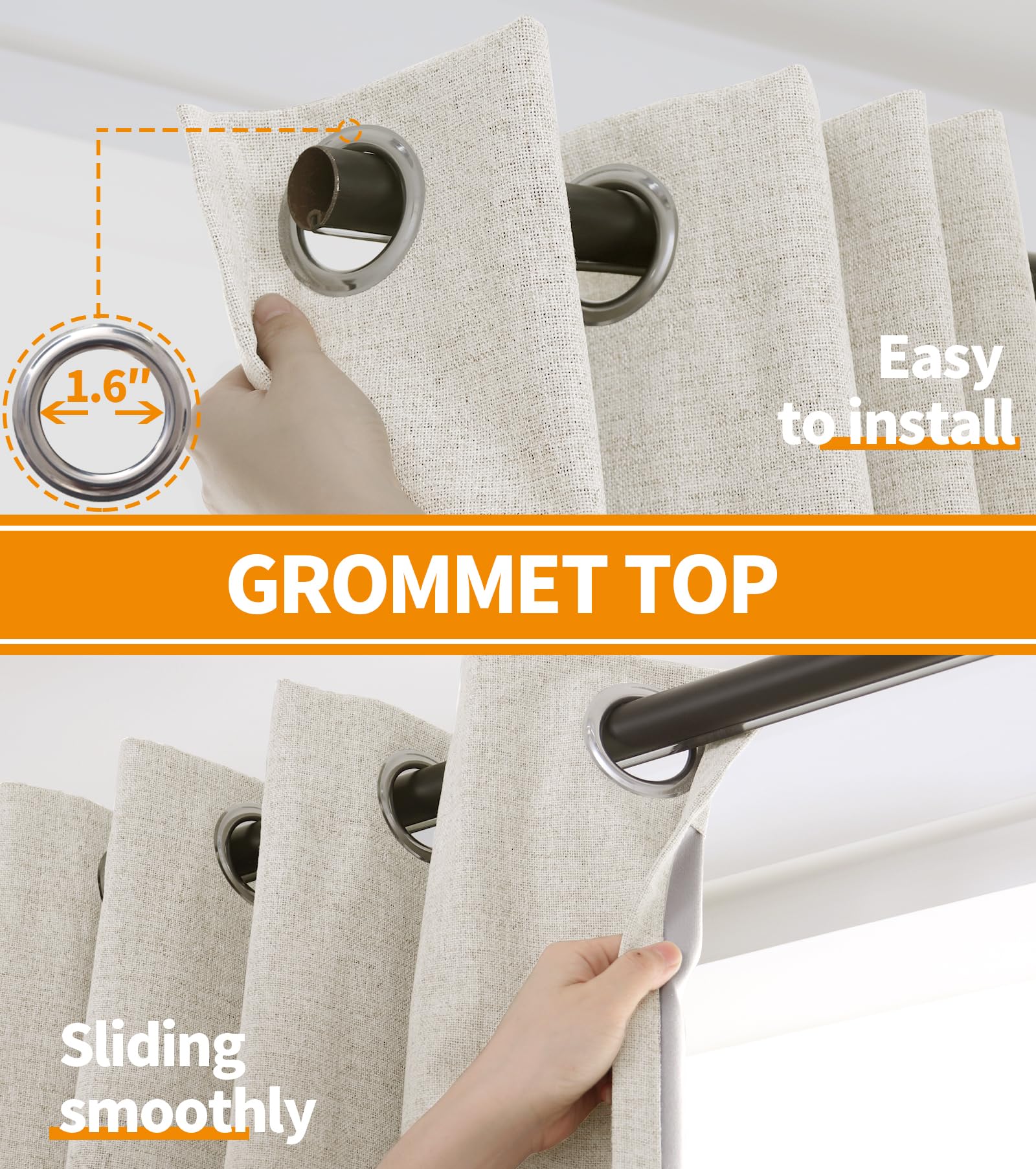 YoungsTex comparaison d'échelle montrant dimensions 52"x63" pratiques