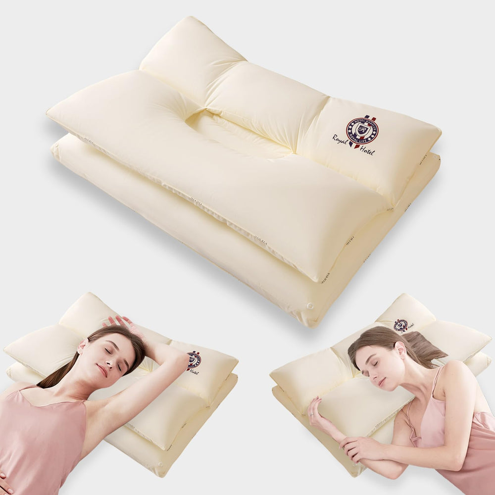 YOUPI oreiller face avant montrant forme ergonomique et confort immédiat