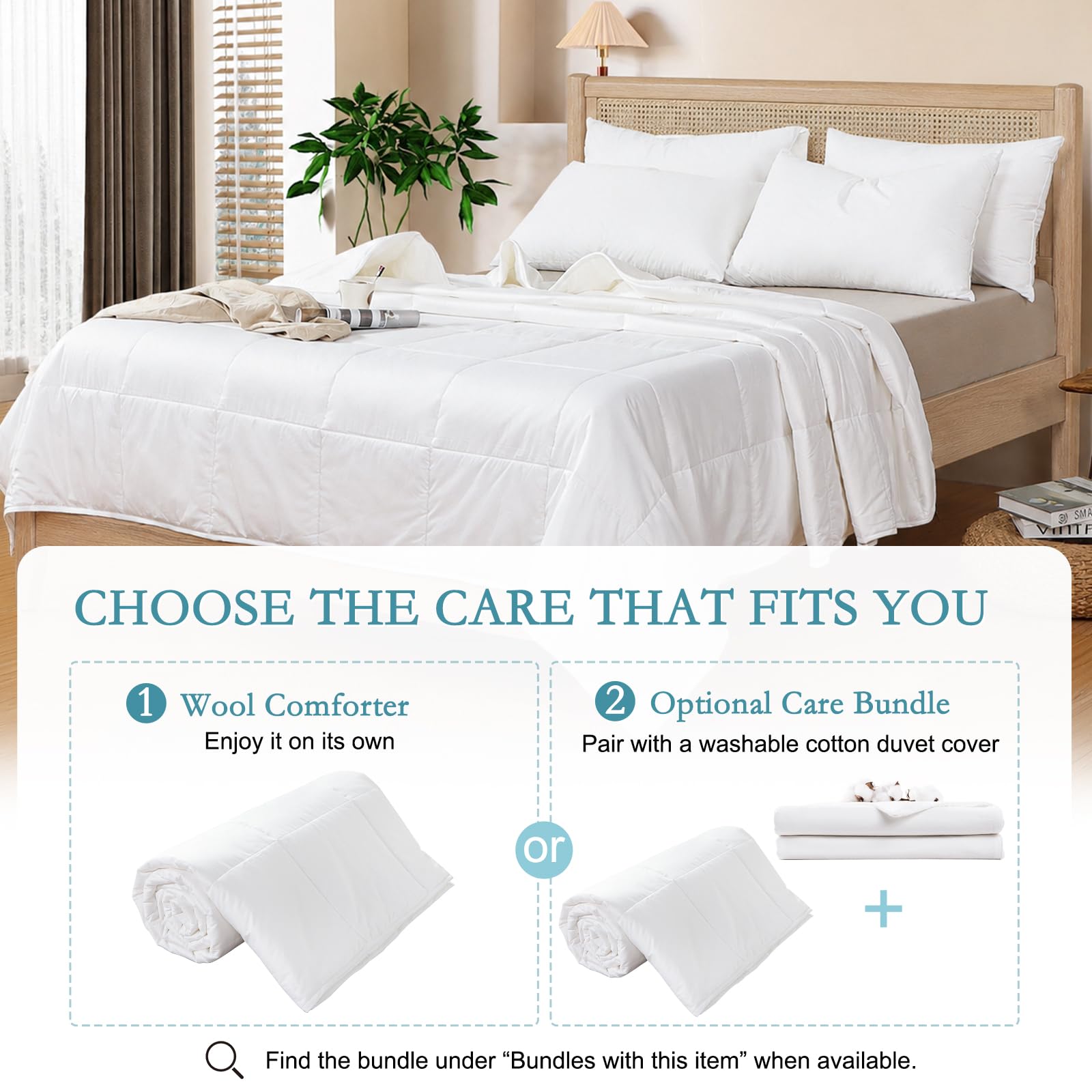 YOUR MOON bundle avec housse coton lavable facilitant entretien