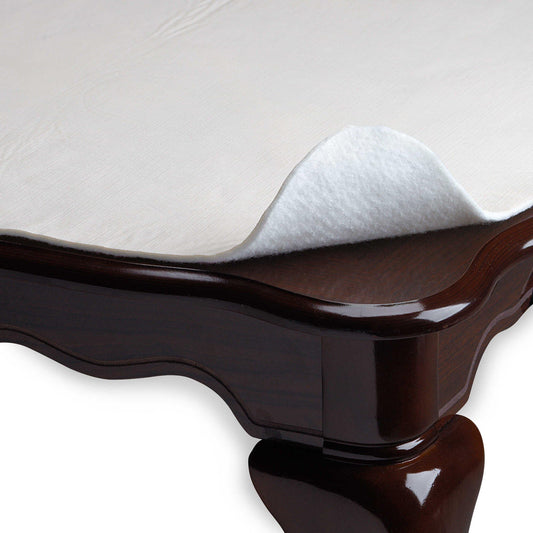 Yourtablecloth gros plan sur texture matelassée en vinyle et protection thermique